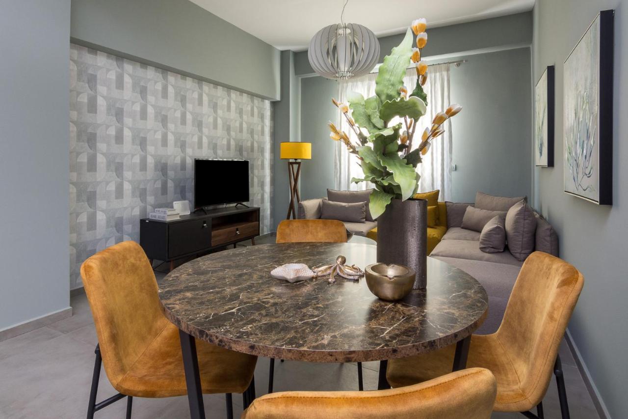 Hippy Designed 3Bedroom Apartment In Heraklion Eksteriør billede